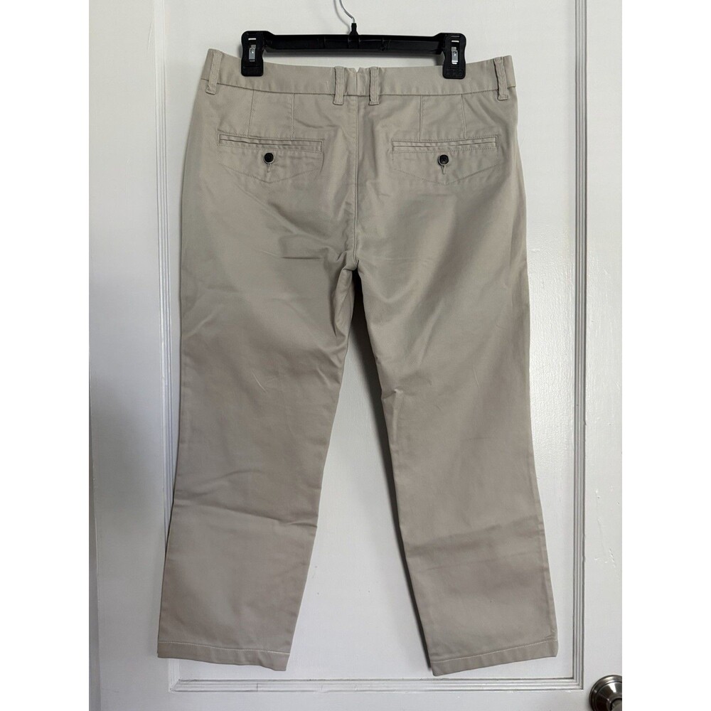 Perk Slim Fit Stretch Chino Pants Mens 32x30 Khaki Beige Cotton Spandex Casual